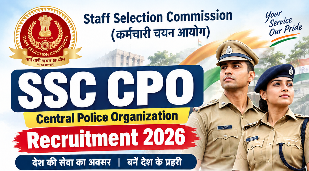 SSC CPO SI CAPF Vacancy 2026